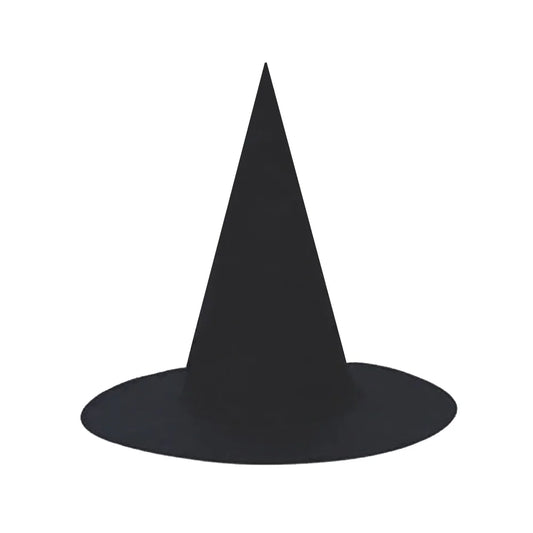 Black Witch Hat - Halloween Costume Accessory