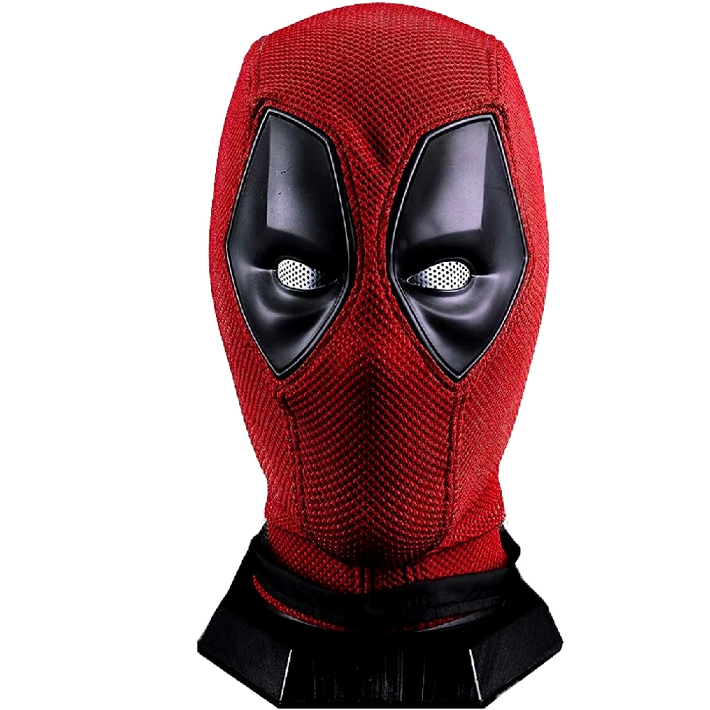 Deadpool Mask Headwear Wolverine Mask Headgear Cosplay Knitted Rubber Headband Party Dance Performance Props Adult Halloween Gif