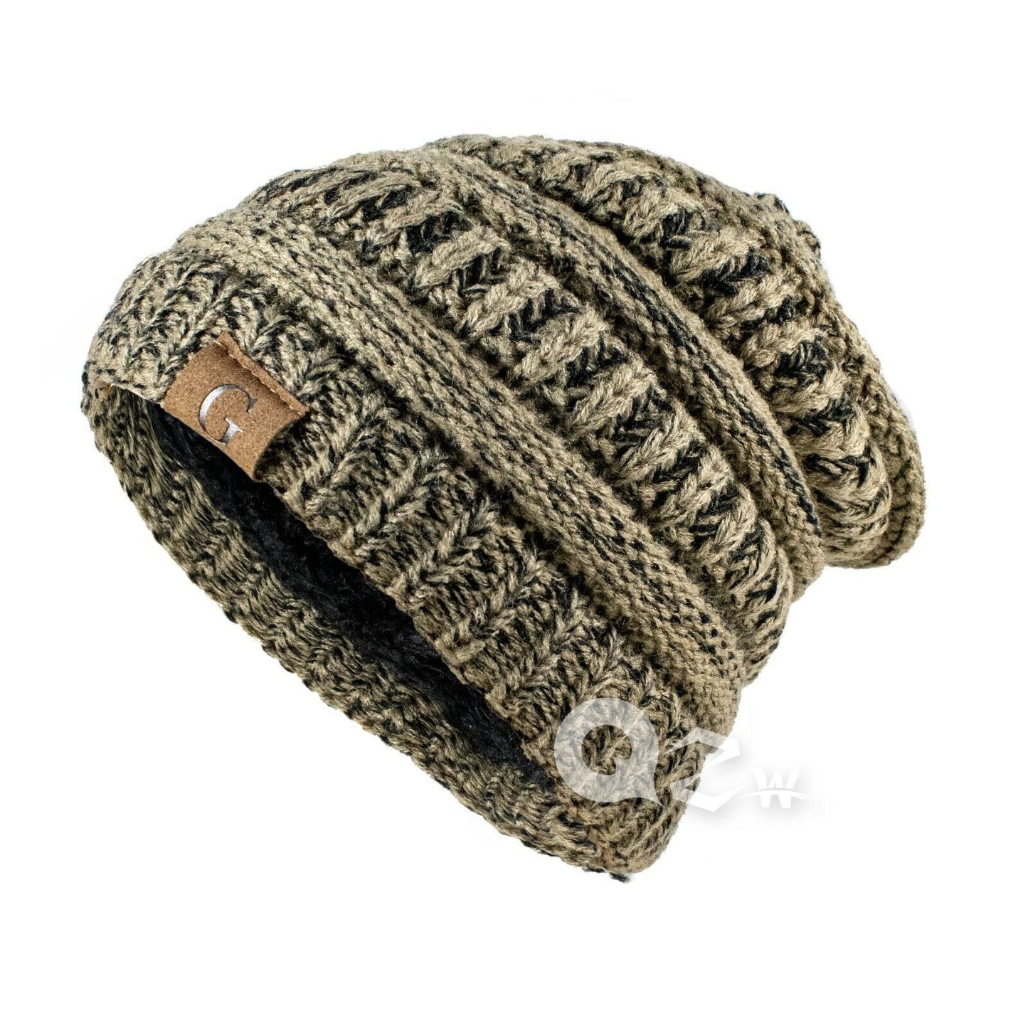 Women'S Men Knit Slouchy Baggy Beanie Oversize Winter Hat Ski Fleece Slouchy Cap